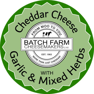 Garlic and Mixed Herb Cheddar