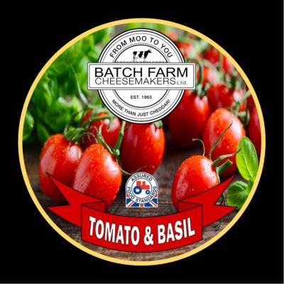 Sun-Dried Tomato & Basil Black Wax 200g Truckle