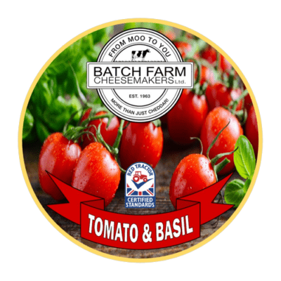 Tomato and Basil Round